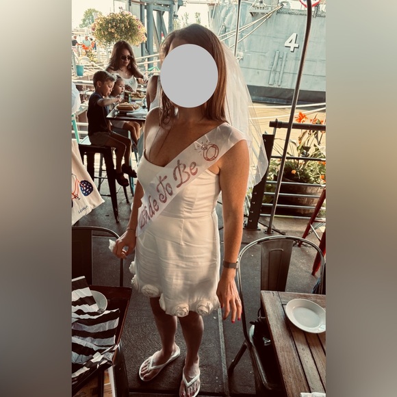 BHLDN Annie Rosette Mini Dress - Picture 5 of 5